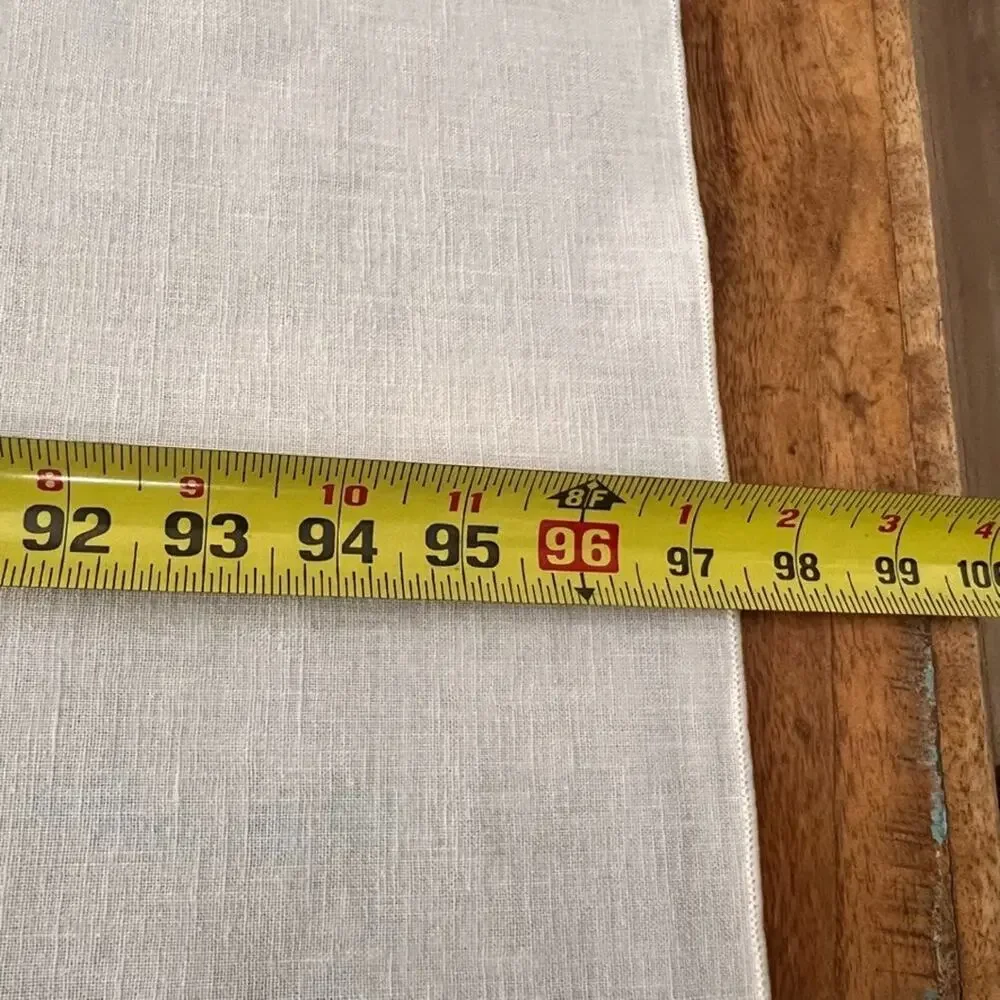 Unbranded Cream Color Cotton Tablecloth 97